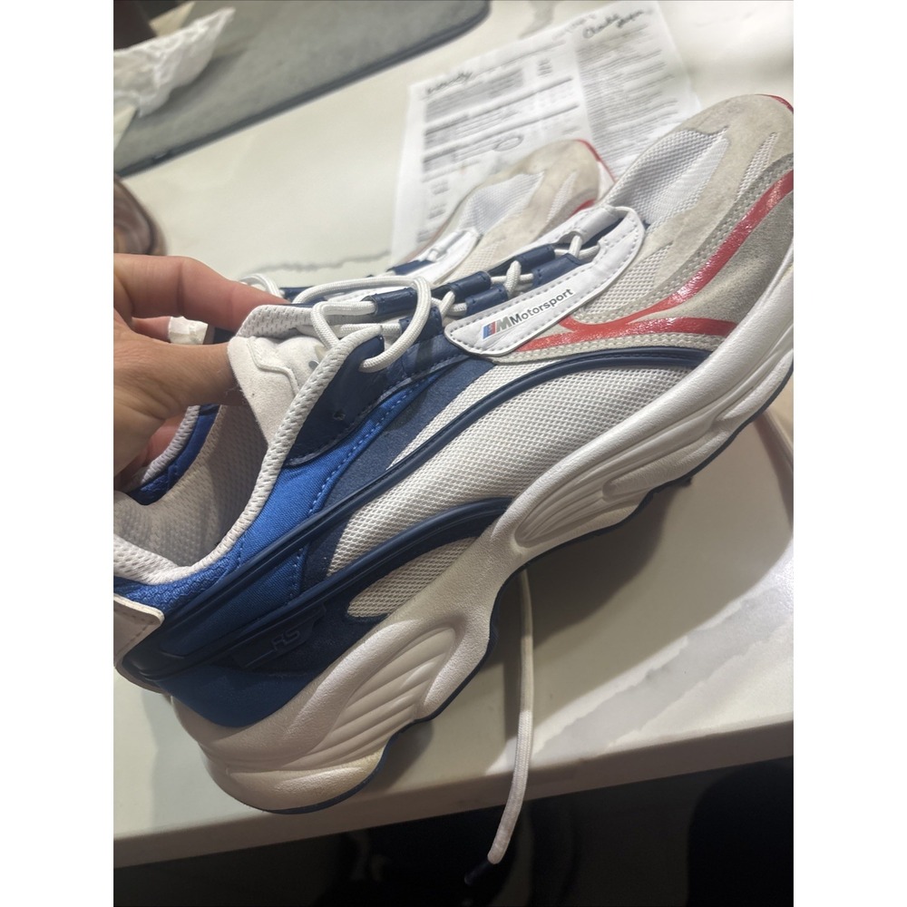 Size 11.5 - Puma BMW Motorsport x RS-Connect White Blue Red